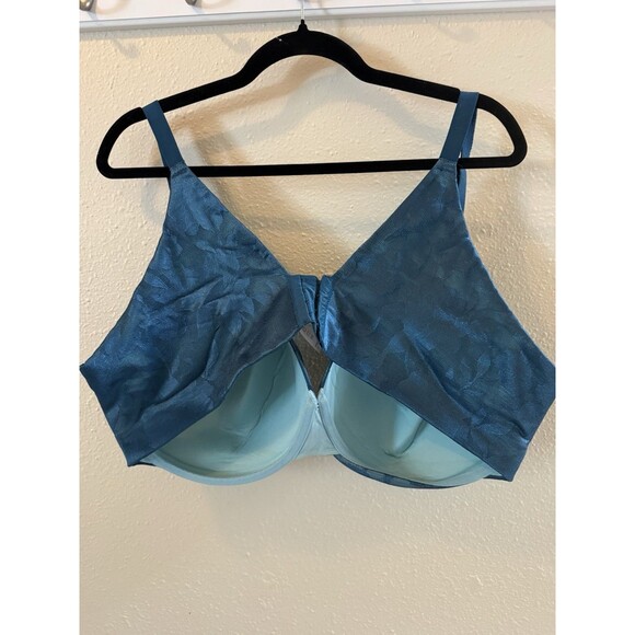 Cacique Invisible Lace Backsmoother Lightly Lined Balconette Bra 46DDD - Picture 5 of 6